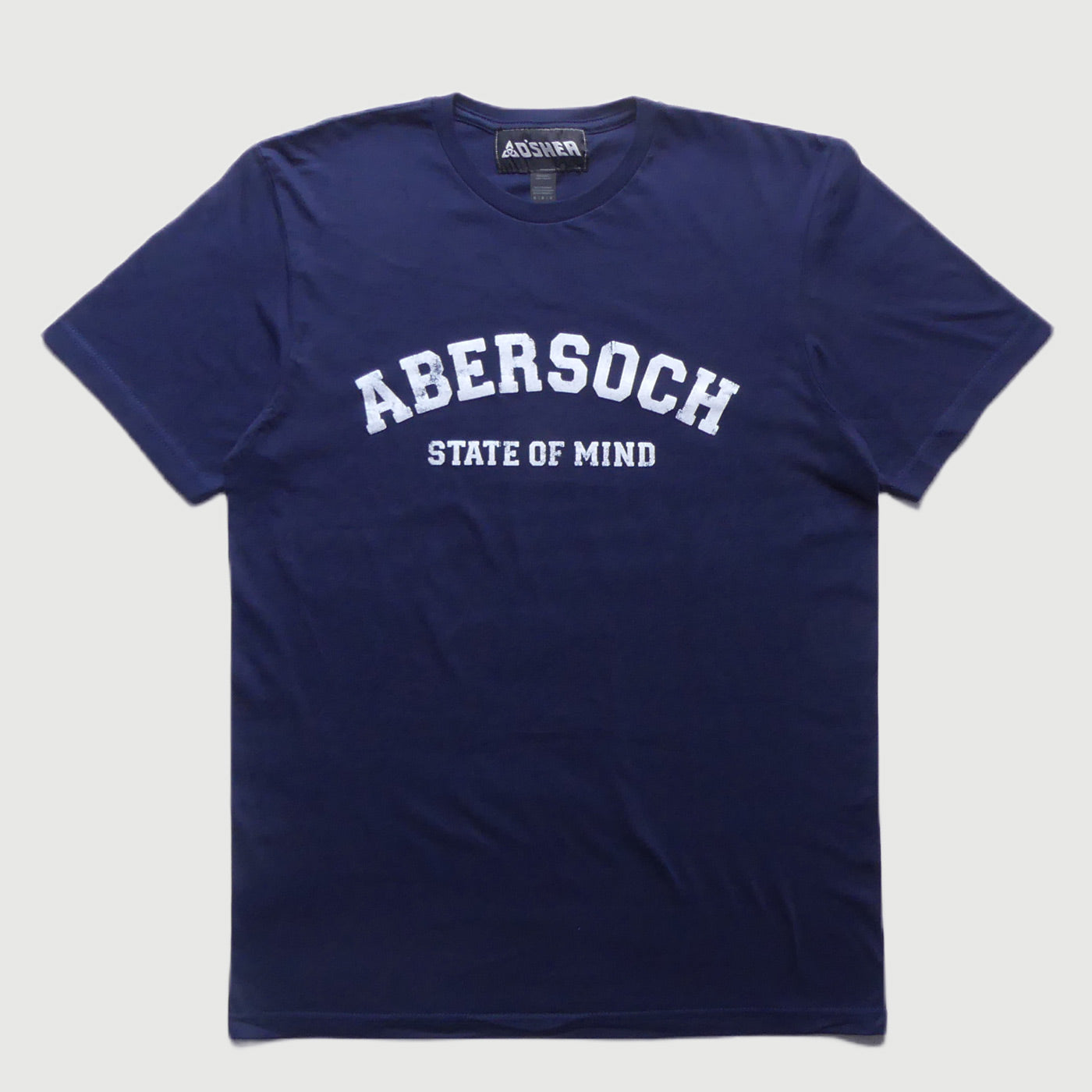 O'SHEA ABERSOCH MENS "STATE OF MIND" TEE - NAVY