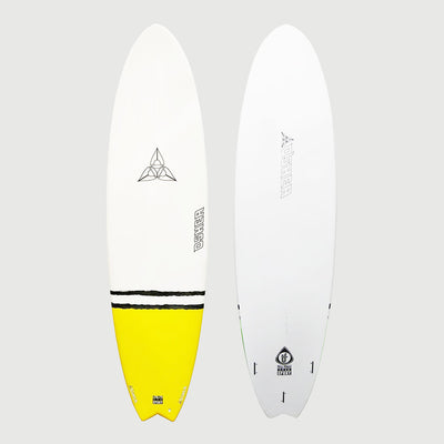O'SHEA EPS EPOXY 6'6" HYBRID SURFBOARD