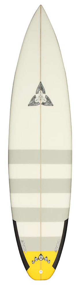O'SHEA PU POLYESTER  6'4" THRUSTER-SKATE SURFBOARD
