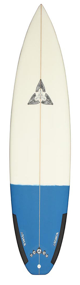 O'SHEA POLYESTER  6'0" THRUSTER SURFBOARD